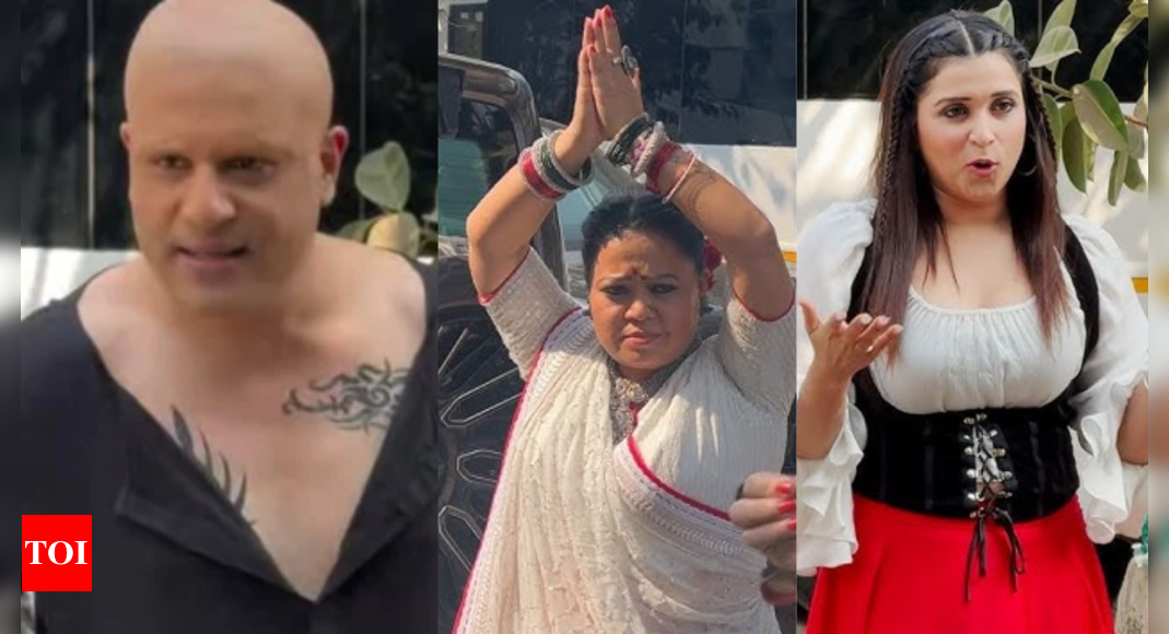 From Krushna Abhishek donning Kancha Cheena look to Bharti Singh channelling her inner Gangubai; celebs in Laughter Chefs 2 gear-up for a Bollywood-themed episode