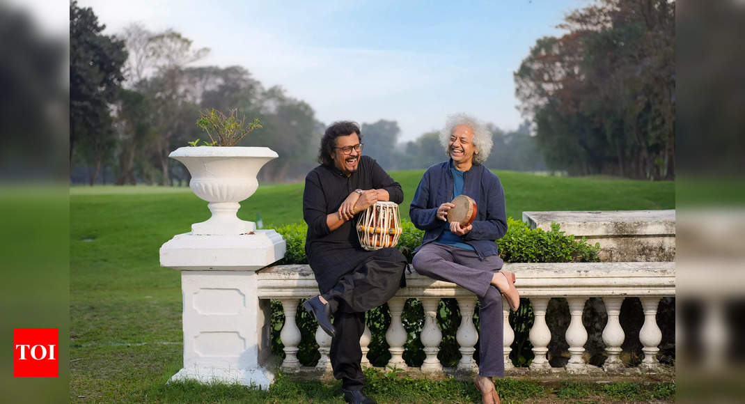 It's a great time to be a musician in India, say Pandit Bickram Ghosh and Ustad Taufiq Qureshi