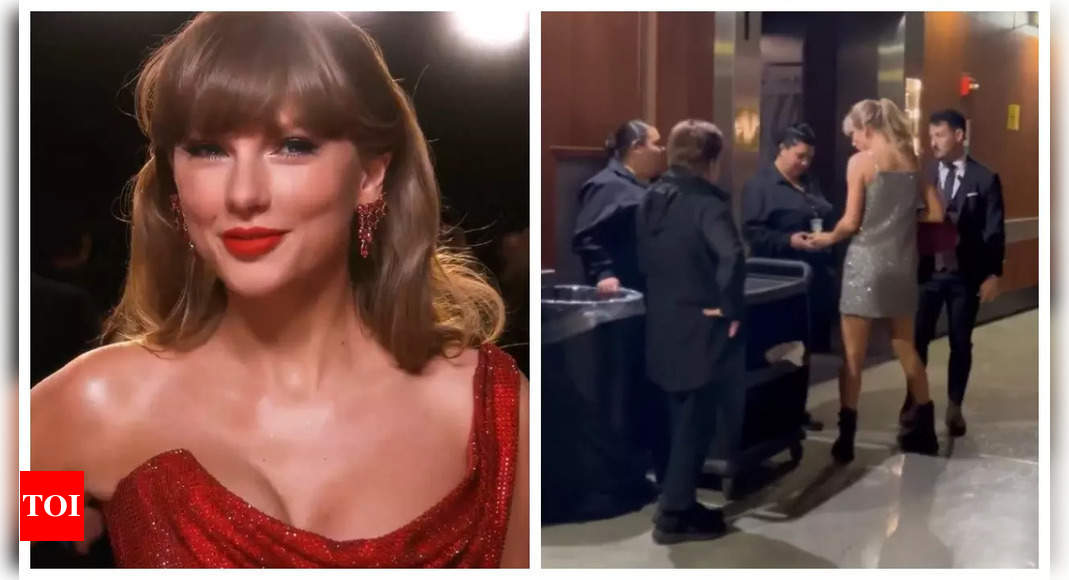 Taylor Swift wins hearts by tipping workers at Grammys after-party: VIRAL VIDEO