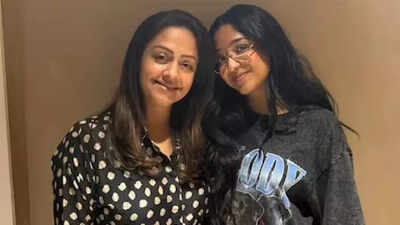 Maitreyi Ramakrishnan shares heartfelt moment with childhood icon Jyotika during her India vacation