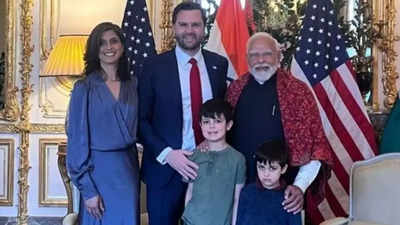 PM Modi gives special gifts to JD Vance’s children, celebrates birthday of US VP’s son in Paris