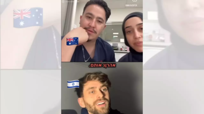 Two Australian nurses 'stood down' over video of anti-Semitic remarks