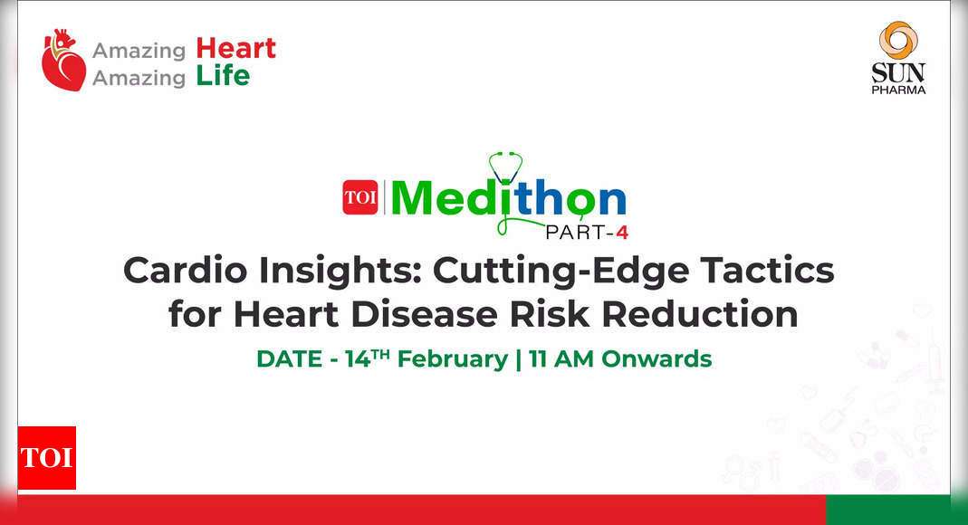 Join the fight against heart disease with TOI: Be a part of Medithon Part - 4 Amazing Heart, Amazing Life