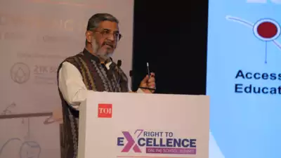 Online education democratizes learning: NIOS Chairman at the TOI RTE Online School Summit – The Times of India