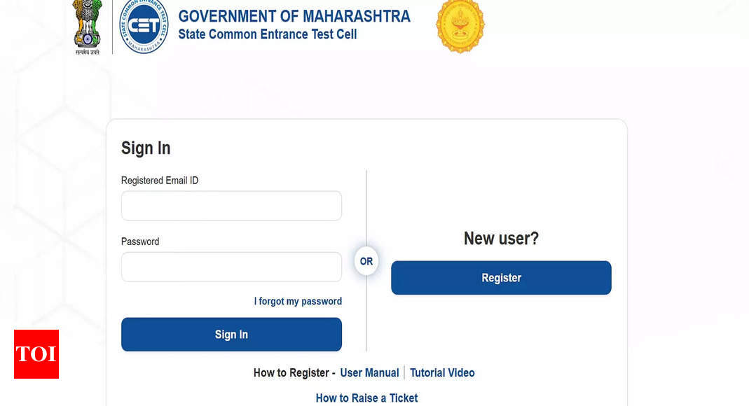 MAH CET 2025 registration date extended: Check notice, important dates here - The Times of India