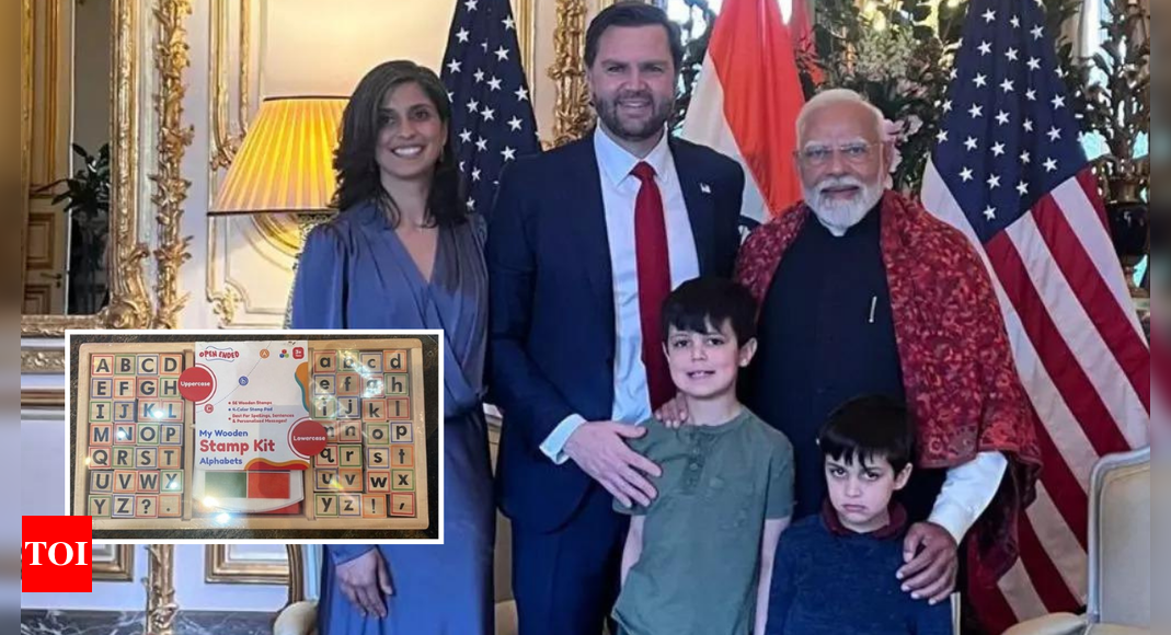 PM Modi's eco-friendly gift for US vice president JD Vance's daughter - see pic