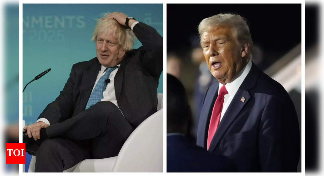 Boris Johnson says Donald Trump's Mar-a-Lago is an 'absolutely fantastic place' to resettle Gazans
