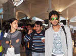 Newly weds Ritz-Genie @ airport