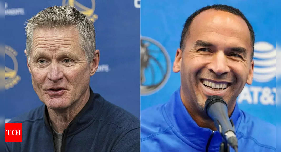 “I got death threats”: Golden State Warriors coach Steve Kerr gives powerful message of consolation for Dallas Mavericks General Manager after Luka Doncic trade controversy | NBA News - The Times of India