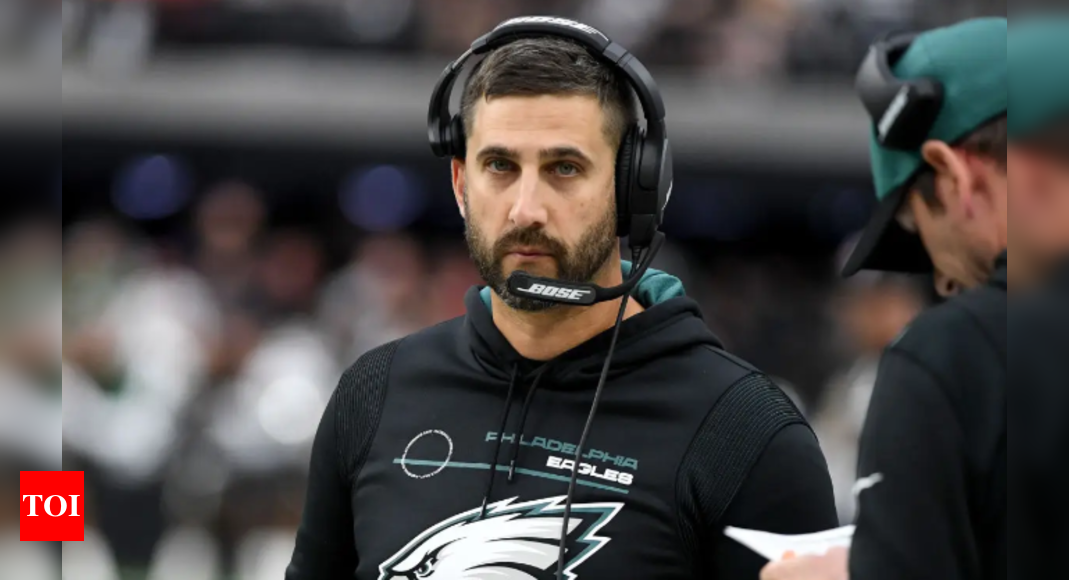 “Less Thinking Equals Talent Takeover,” said Eagles head coach Nick Sirianni four years ago in the 2021 Eagles Opening Press Conference