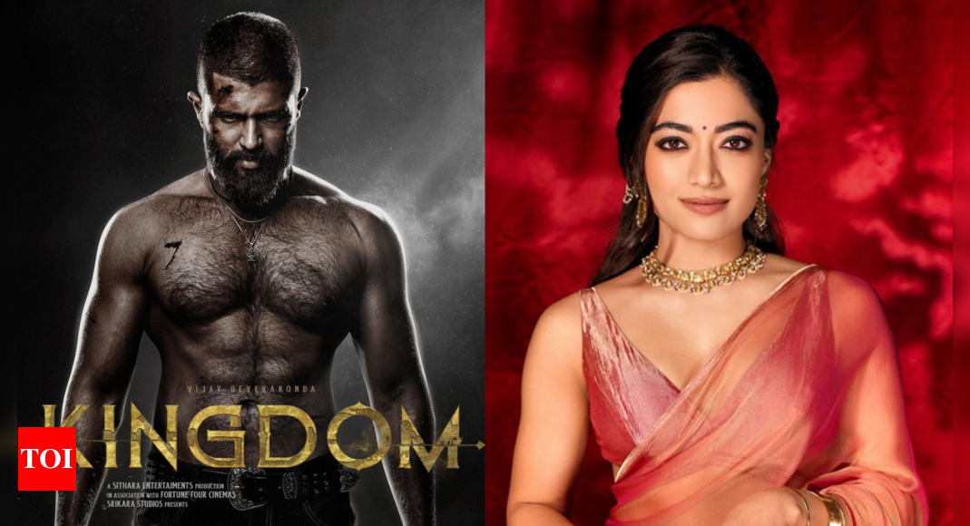 Rashmika Mandanna reacts to 'Kingdom' teaser; Calls Vijay Deverakonda's film 'ALWAYS comes up with something mental!'