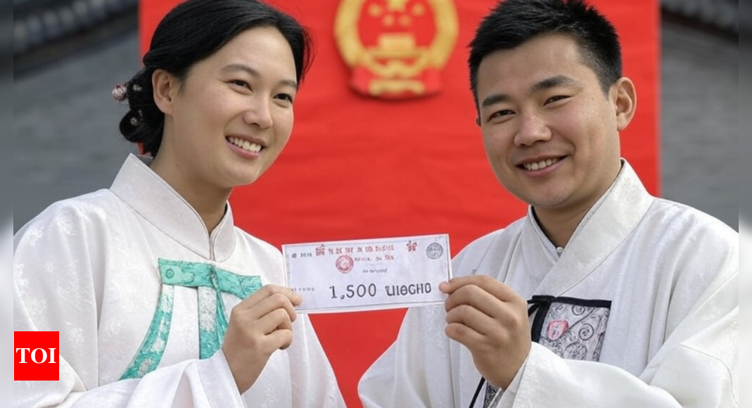 How China is tackling declining marriage rates with cash incentives to tie the knot