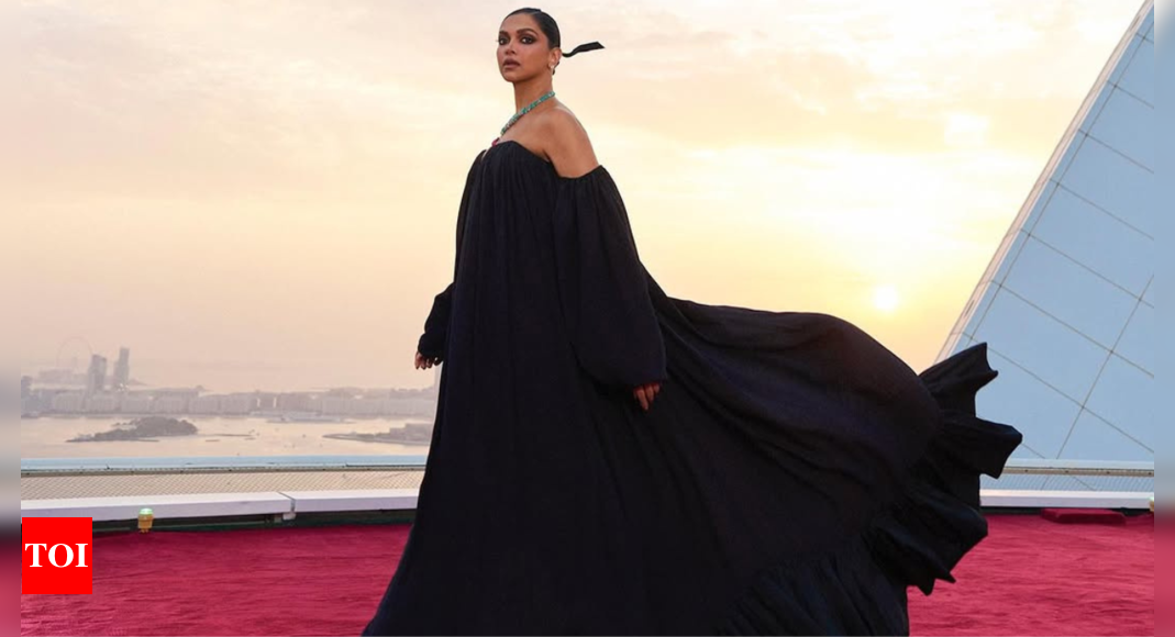 Deepika Padukone spells royalty in this magnificent black gown for Cartier’s anniversary event