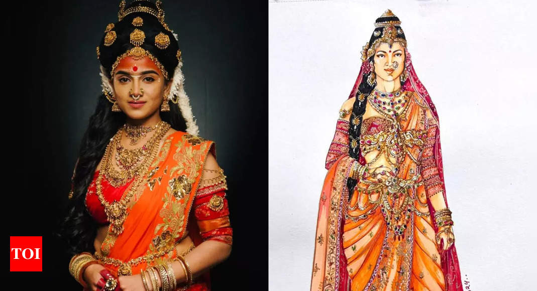 Sayli Salunkhe on the majestic costumes of Veer Hanuman, says ‘Inspired by the Ajanta and Ellora Caves, they reflect the rich heritage of that era’