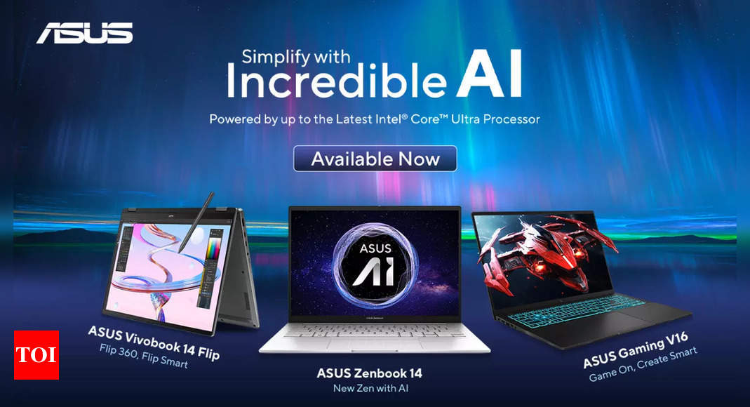 Asus launches Vivobook and Zenbook laptop lineup with AI-powered features: Price, specs and more