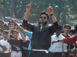 Sreesanth plays cricket with students