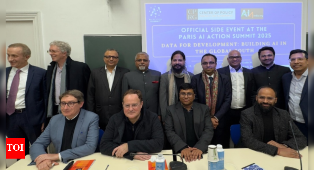 Responsible AI and importance of data for Global South take center stage at Paris AI action summit - The Times of India