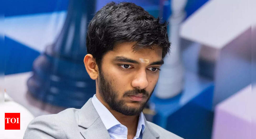 D Gukesh fights back to hold Alireza Firouzja in Freestyle Chess Grand Slam | Chess News - The Times of India