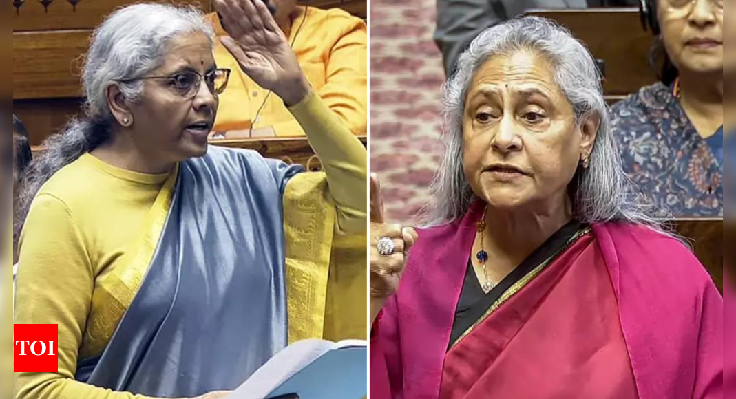 'Talk to your partners about Kangana's bungalow demolition': Nirmala Sitharaman fires back at Jaya Bachchan