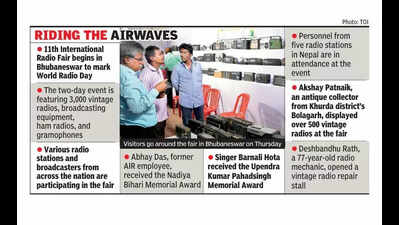 Vintage meets modern at radio fair in capital city