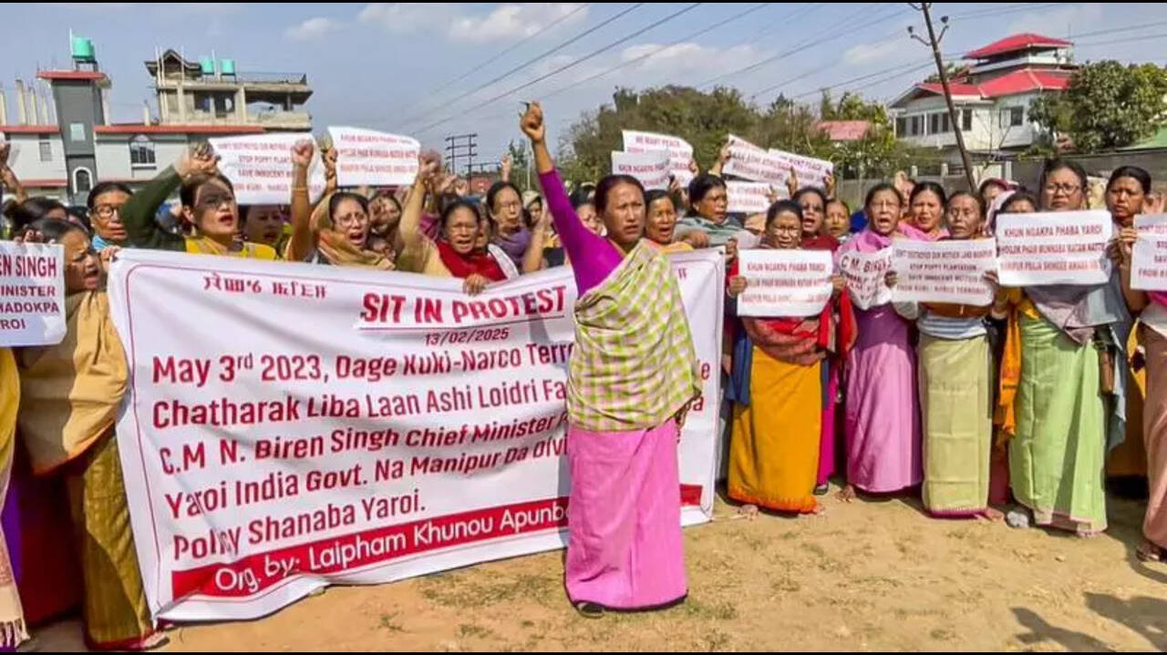 Prez rule sparks varied reactions among Meiteis & Kukis | Guwahati News -  The Times of India