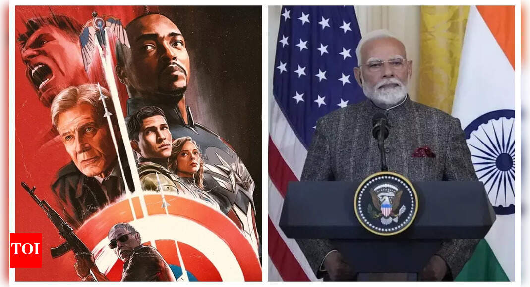 Does 'Captain America: Brave New World' have a character inspired by PM Narendra Modi? Director Julius Onah responds- EXCLUSIVE | - The Times of India