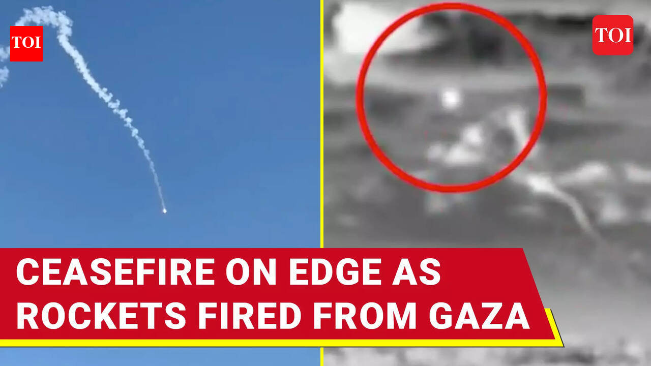 Israel Says Rocket Fired From Gaza Amid Tensions | IDF Gathers Force ...