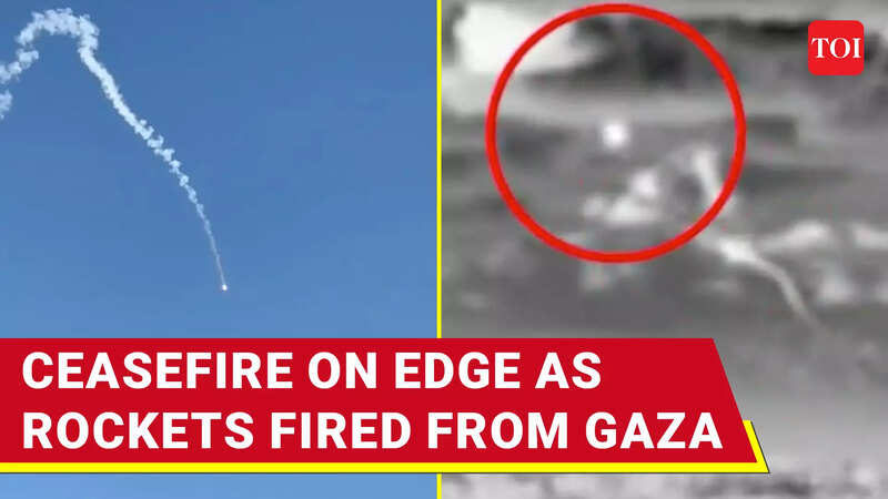 Israel Says Rocket Fired From Gaza Amid Tensions | IDF Gathers Force ...
