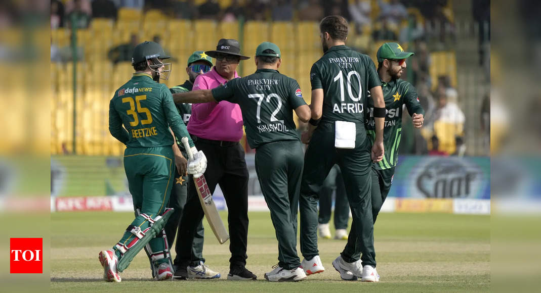 ‘Saved teasing him to get a wicket’: Shaheen Afridi breaks silence on heated alternate with Matthew Breetzke | Cricket Information – The Occasions of India