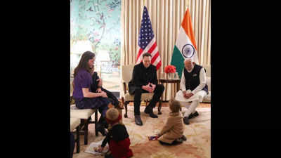 Elon Musk’s children receive PM Modi’s gift of ‘The Crescent Moon,’ RK Narayan’s classics and Panchatantra