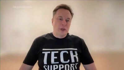 Watch: Elon Musk wears ‘tech support’ t-shirt, calls for US to 'delete entire agencies' from federal government