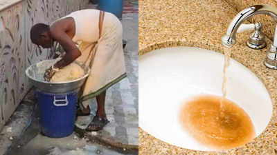 Look: the man caught the mass of kneading with dirty water; Here is why it is dangerous