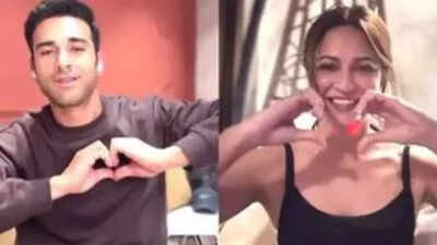 Pulkit Samrat and Kriti Kharbanda celebrate their first Valentine's Day as a married couple