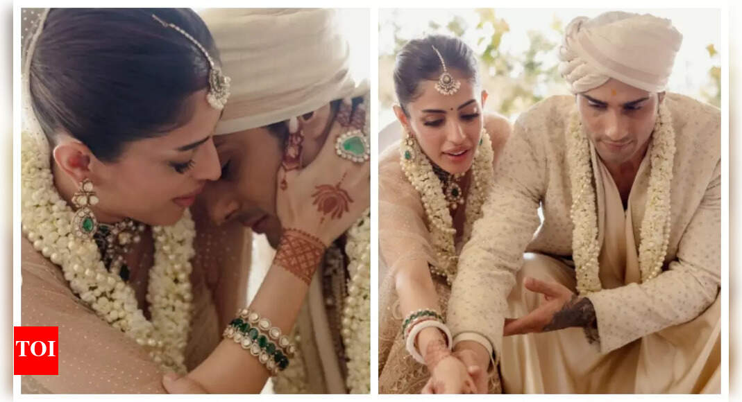 FIRST pics from Prateik-Priya's dreamy wedding
