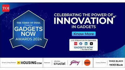 Times of India-Gadgets Now Awards 2024: Top gadgets of the year honoured at star-studded event