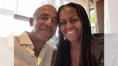 Barack and Michelle Obama drop Valentine’s Day selfie amid divorce rumors