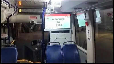 Display panels inside ASTC e-buses to share info on govt schemes ...