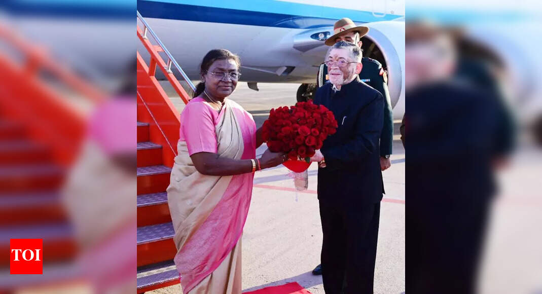 President arrives in Ranchi for BIT Mesra’s platinum jubilee ...