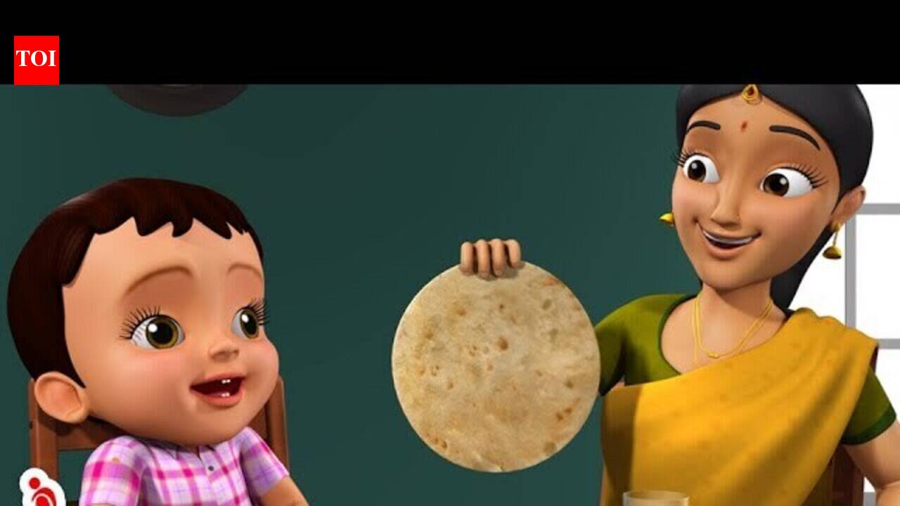 Kannada Kids Poem: Nursery Song in Kannada 'Am'mana Roti Hadu'