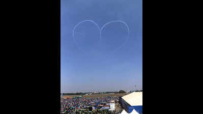 Aero India 2025: Love takes flight on a Valentine’s Day like no other