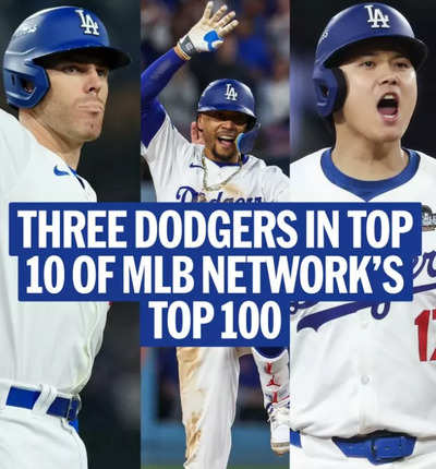 Los Angeles Dodgers’ ‘Big Three’ Dominate Rankings, Fans Buzz About 2025 Title Hopes