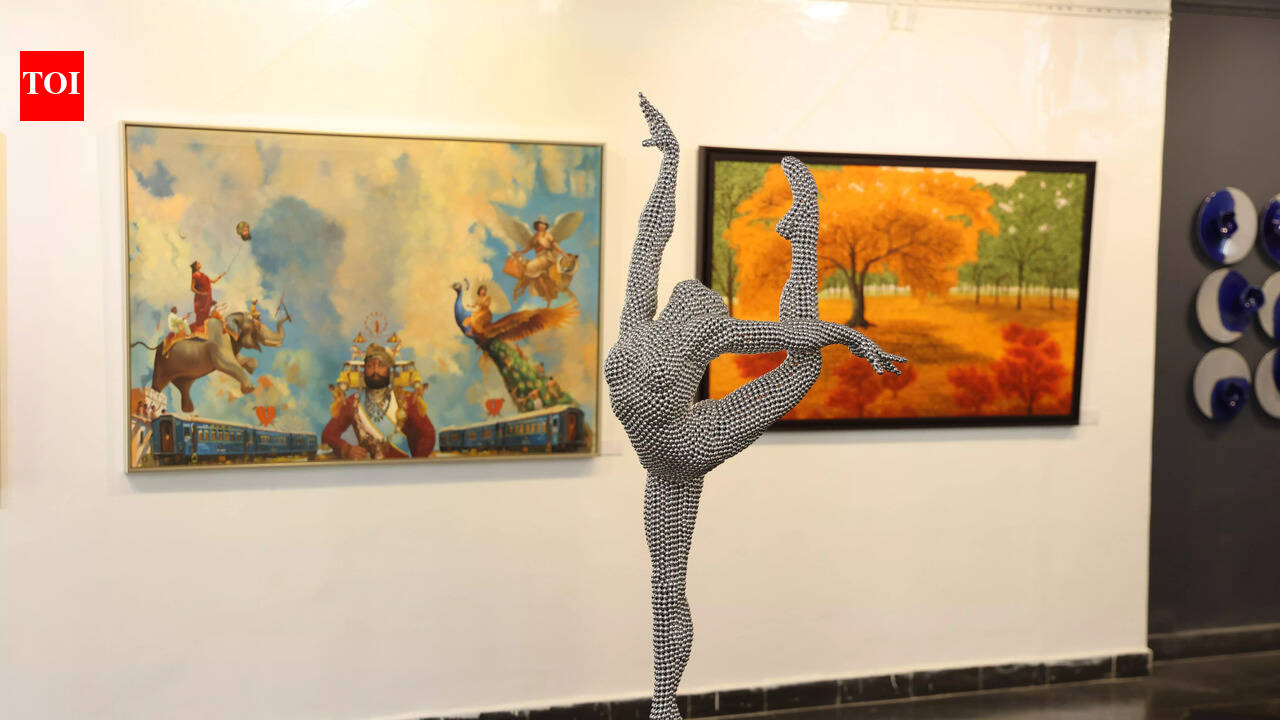 Contemporary works by over 60 artists at display in the city
