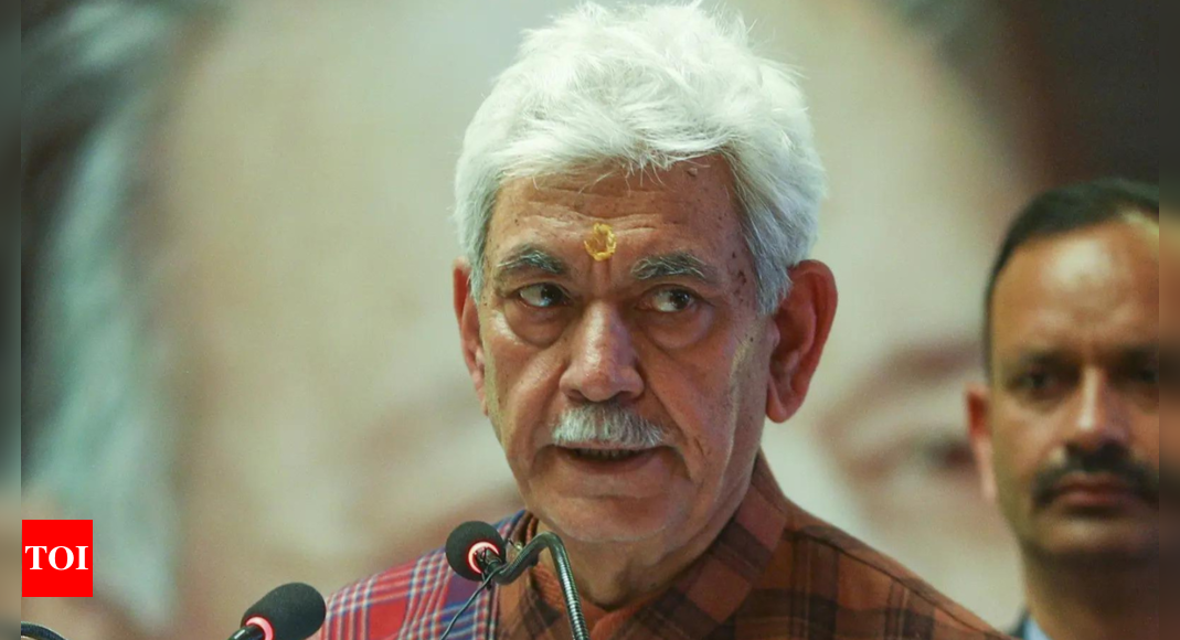 Jammu and Kashmir lieutenant governor Manoj Sinha sacks 3 government employees for alleged terror acts