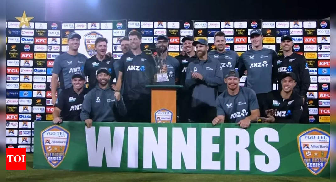 New Zealand climb in ICC ODI rankings after tri-series win, India stay firmly on top | Cricket News – The Times of India