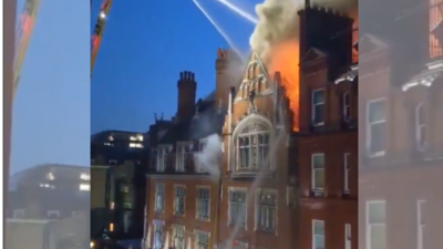 Fire erupts at celebrity-favourite Chiltern Firehouse, forces 100 to evacuate