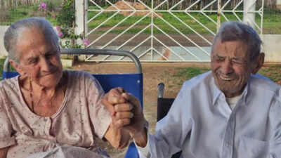 This couple marks 84 years of marriage with over 100 grandkids
