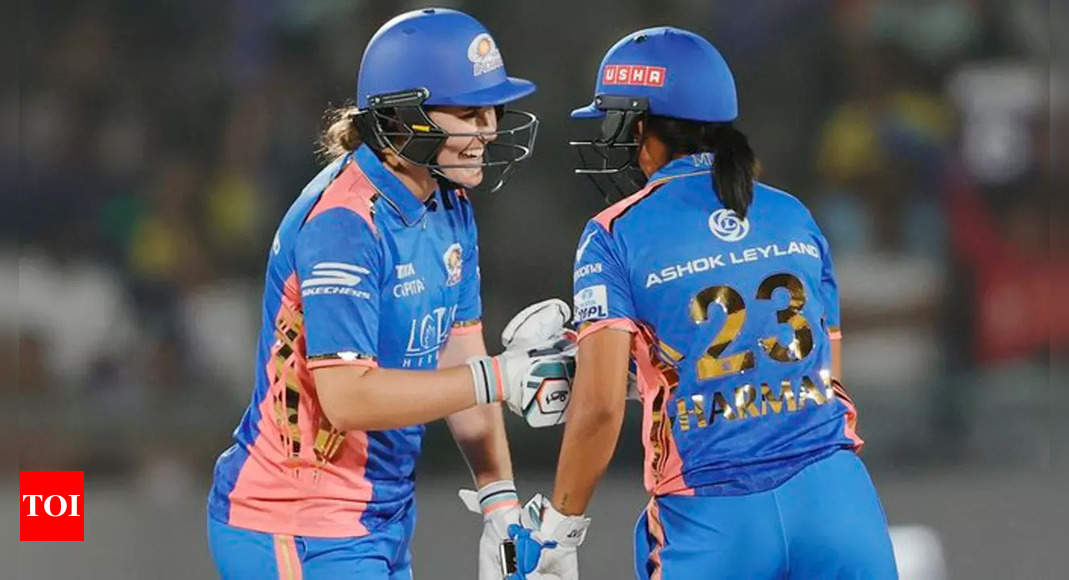 WPL Live: Harmanpreet Kaur falls after blistering knock