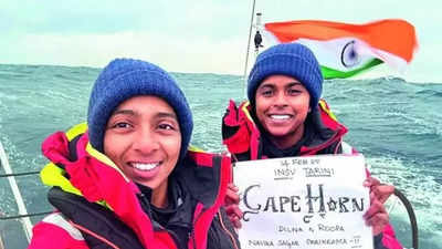 Indian Navy women battle the elements, conquer Cape Horn in South America