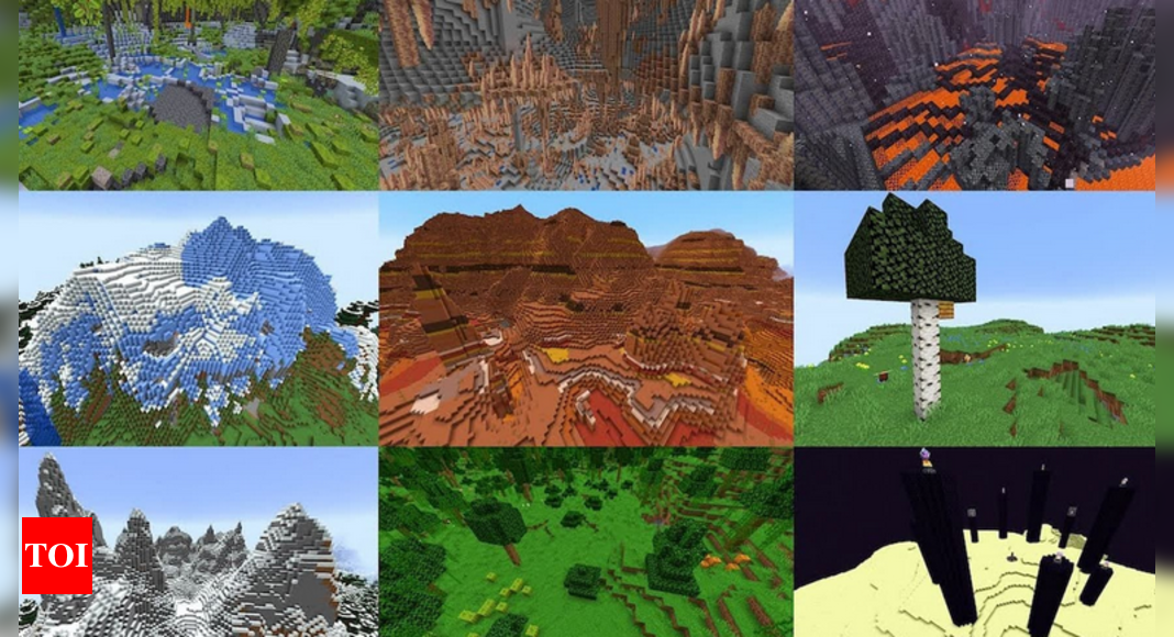 Best Minecraft Biomes to Build the Castle of Your Dreams | Esports News – The Times of India