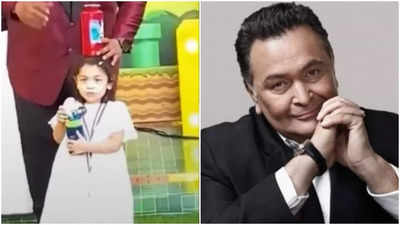 Raha channels Rishi Kapoor with hilariously unimpressed expression